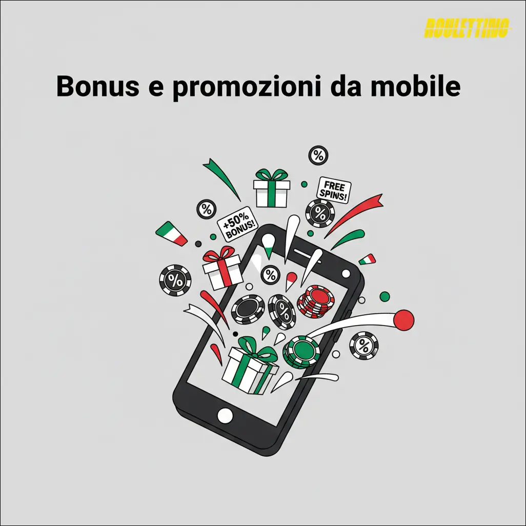 Bonus e promozioni da mobile
