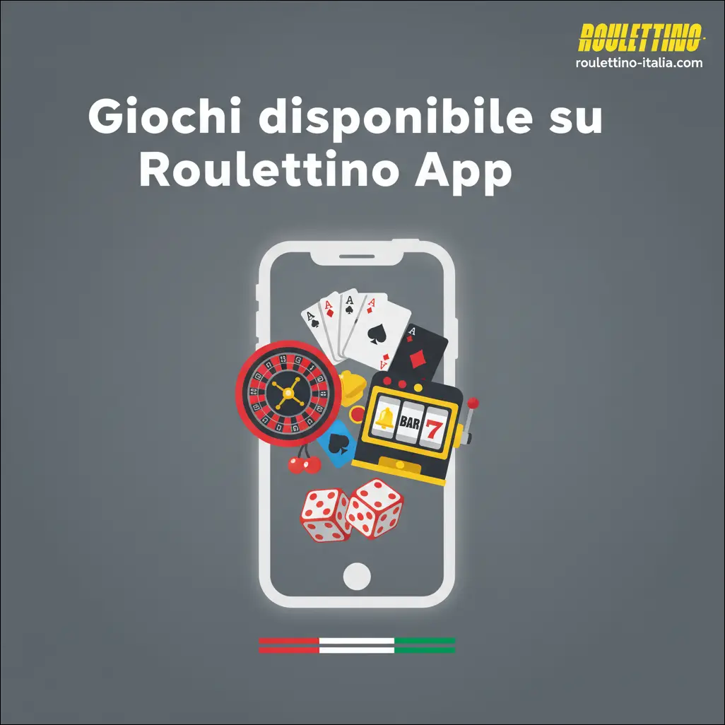 Giochi disponibili su Roulettino App
