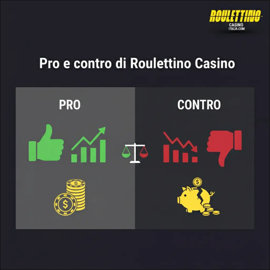 Pro e contro di Roulettino Casino