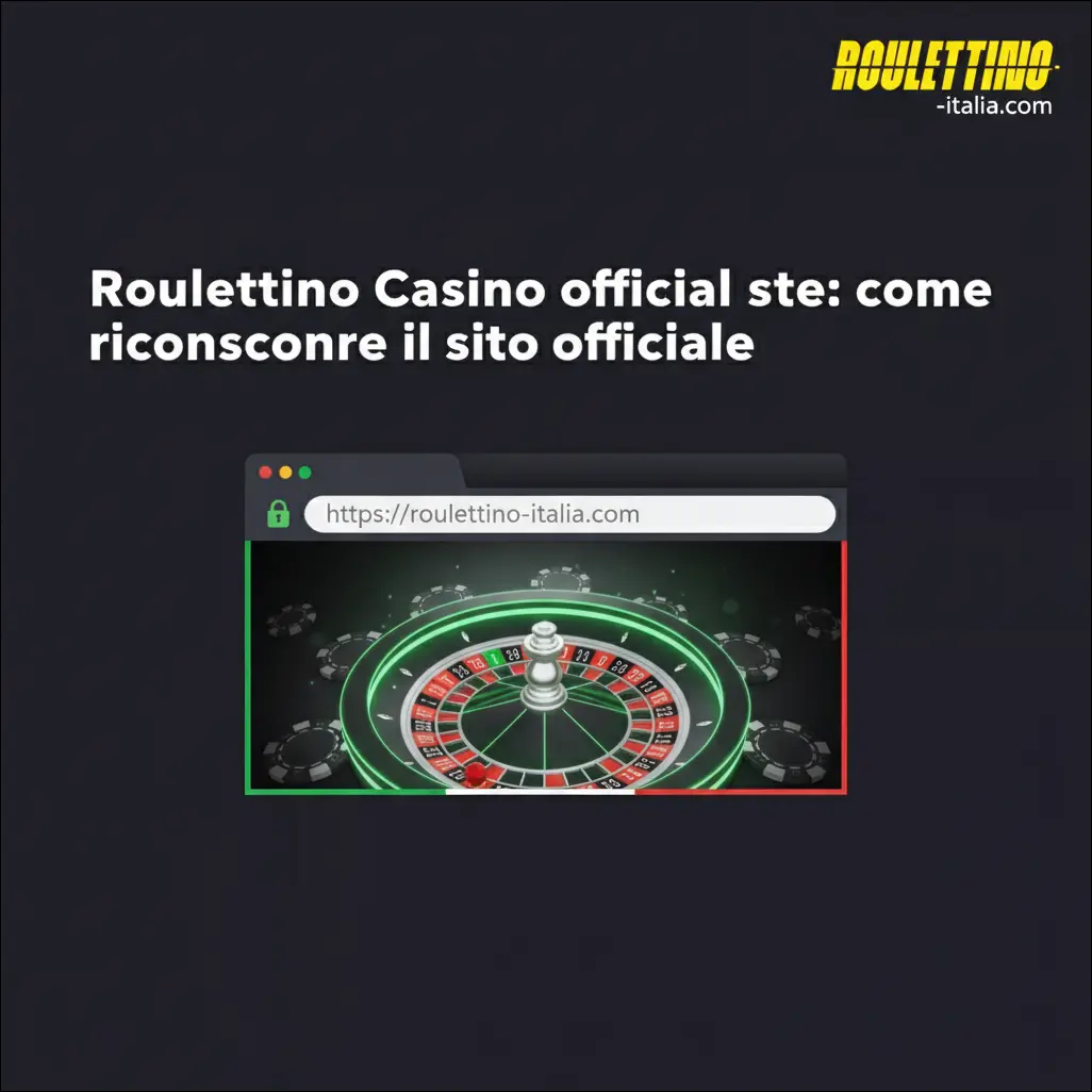 Roulettino Casino official site: come riconoscere il sito ufficiale