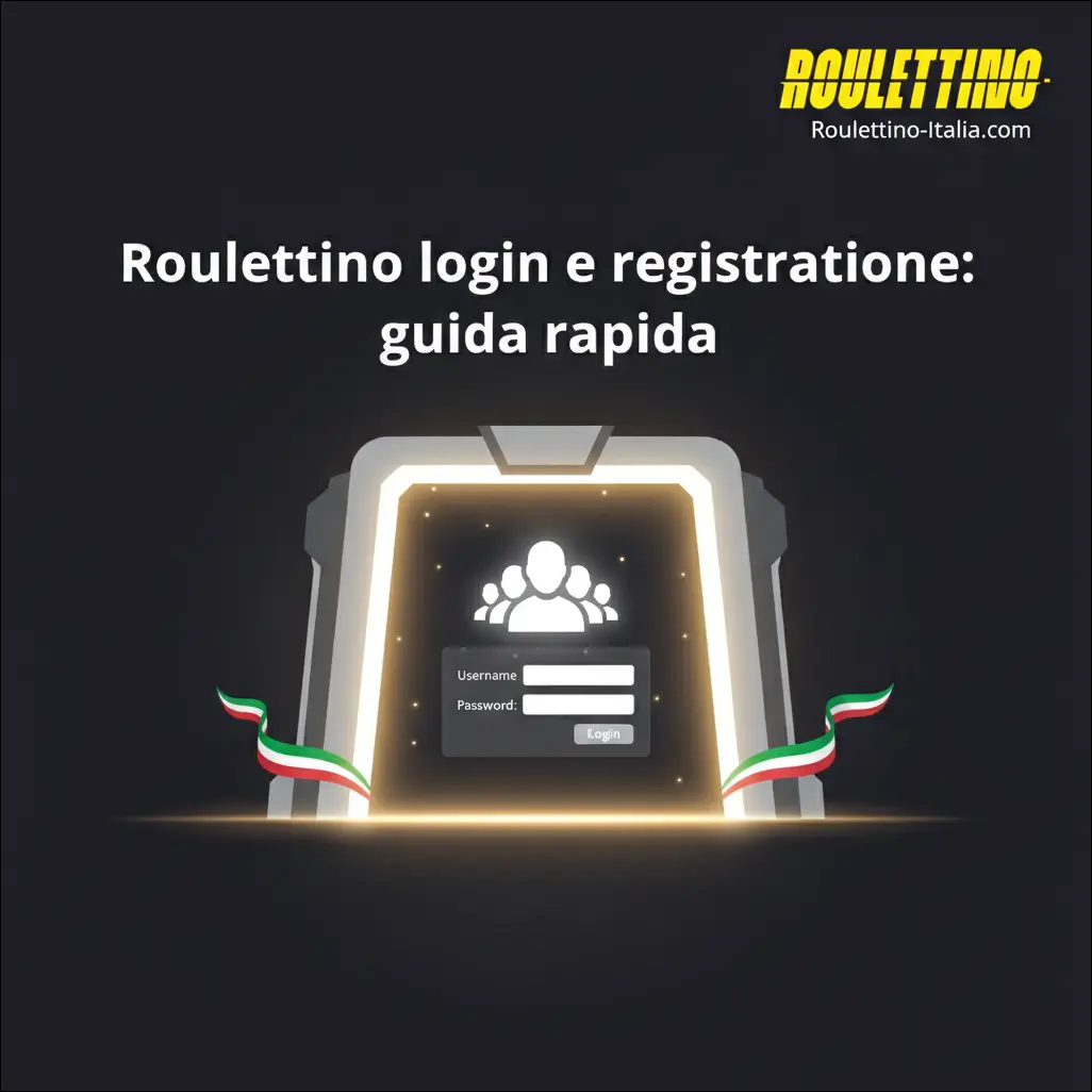 Roulettino login e registrazione: guida rapida