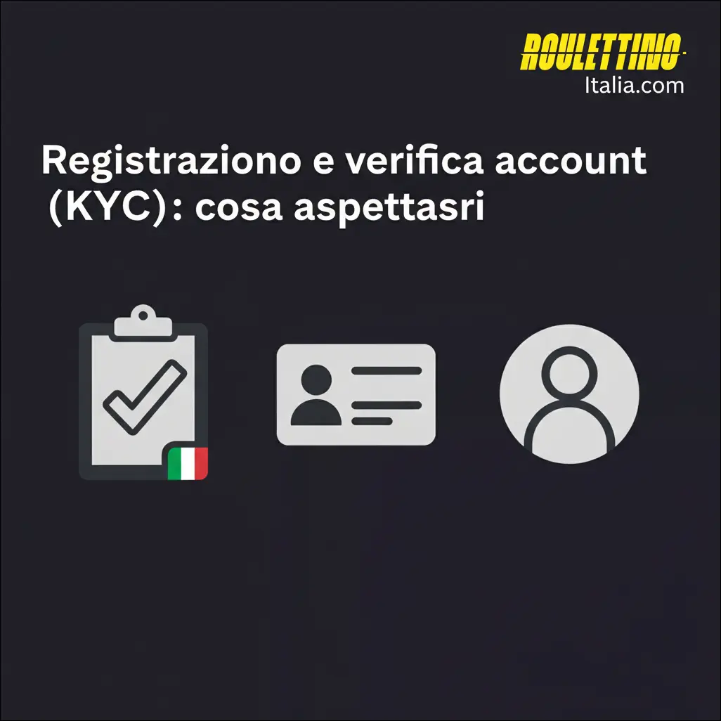 Registrazione e verifica account (KYC): cosa aspettarsi