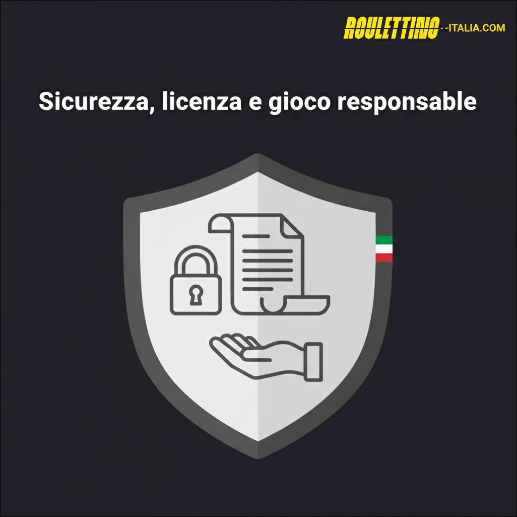 Sicurezza, licenza e gioco responsabile